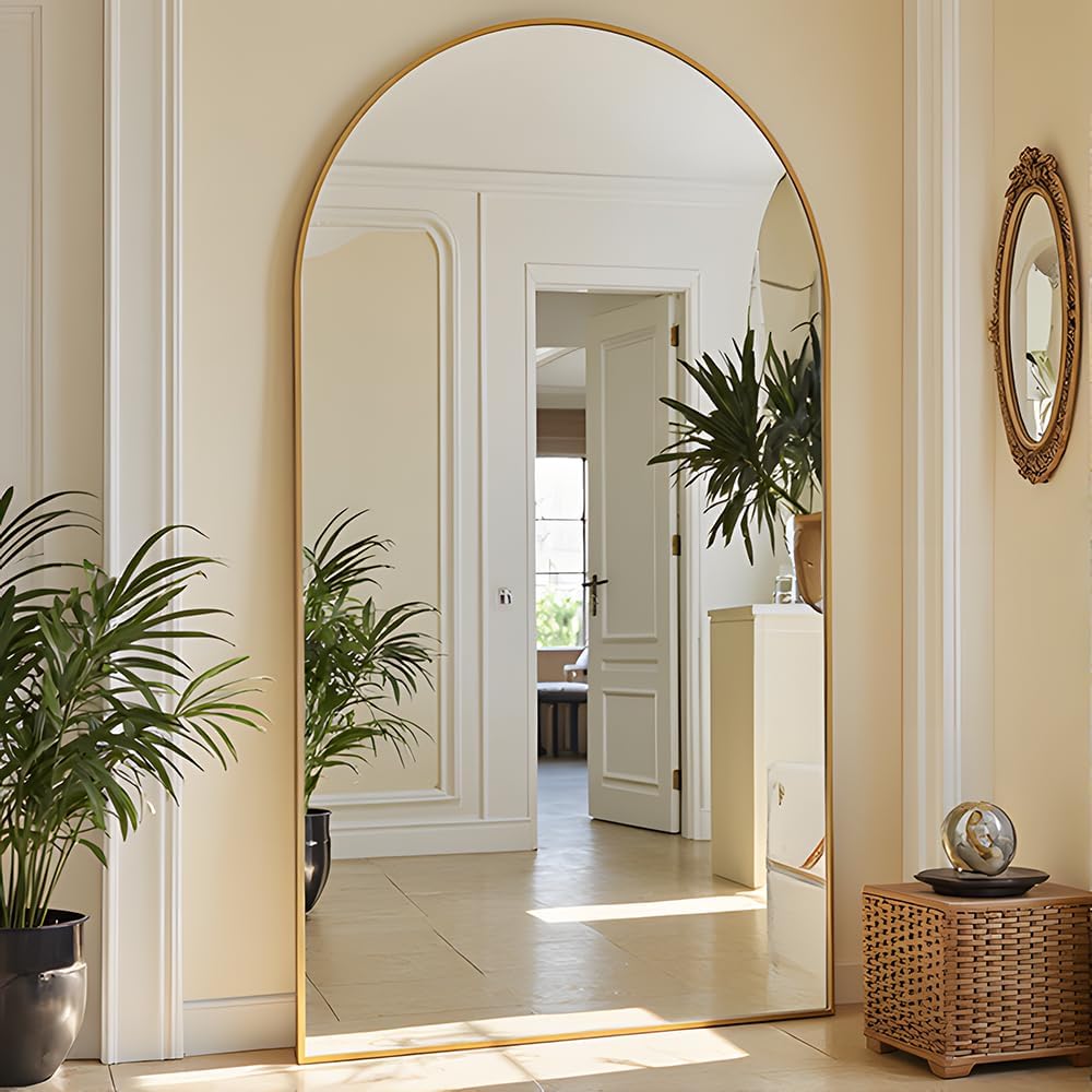 Arch Mirror Leaning - Floor Full Length Mirror, 81