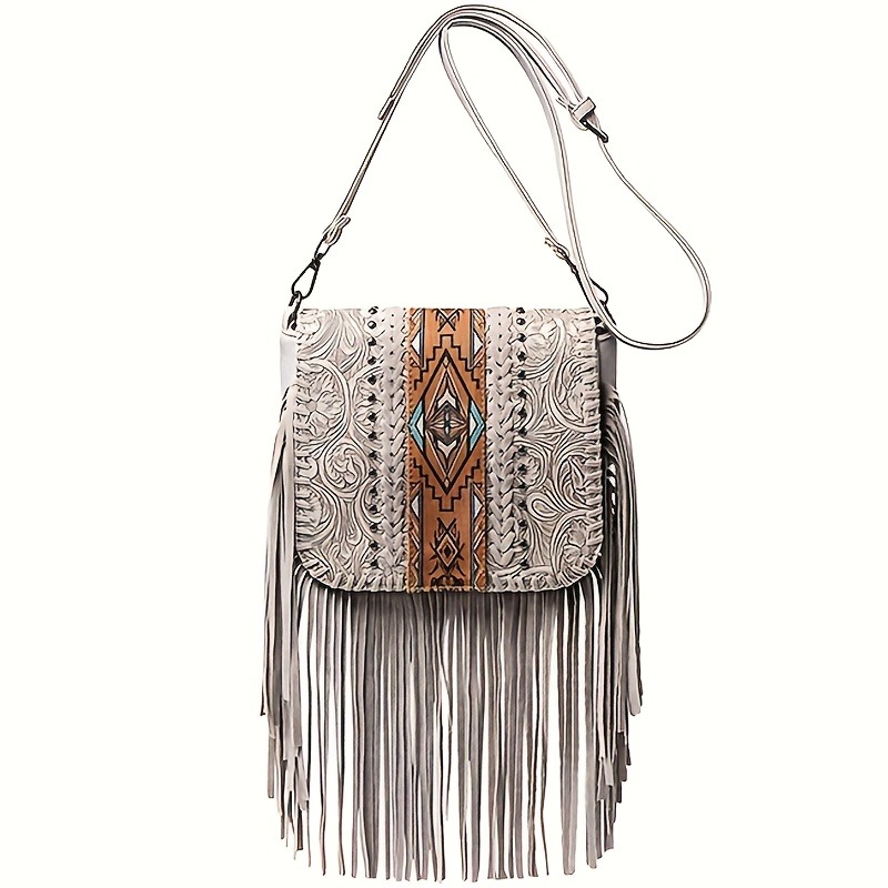 Interior Design Vintage Style - Bohemian Ethnic Geometric Shoulder Bag Vintage