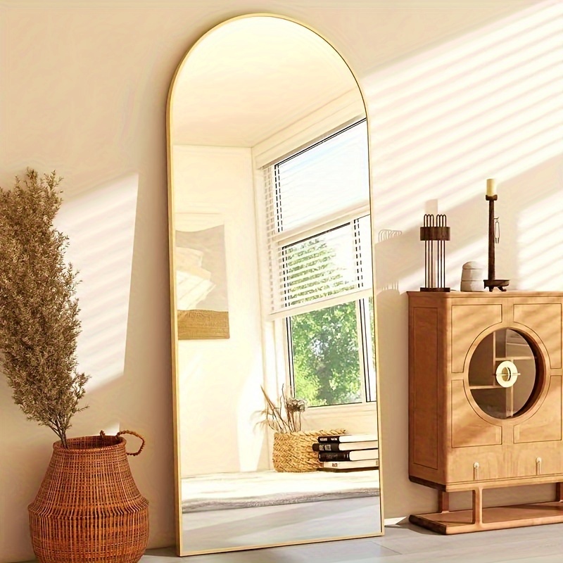 Arch Mirror Leaning - Arched/Rect Full Length Mirror,Full Body Mirror