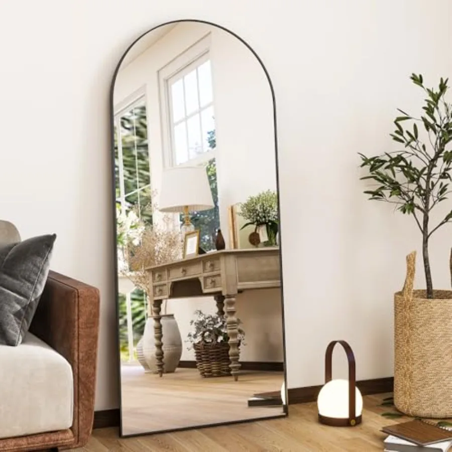 Arch Mirror Leaning - Full Length Mirror for Bedroom: 56x21