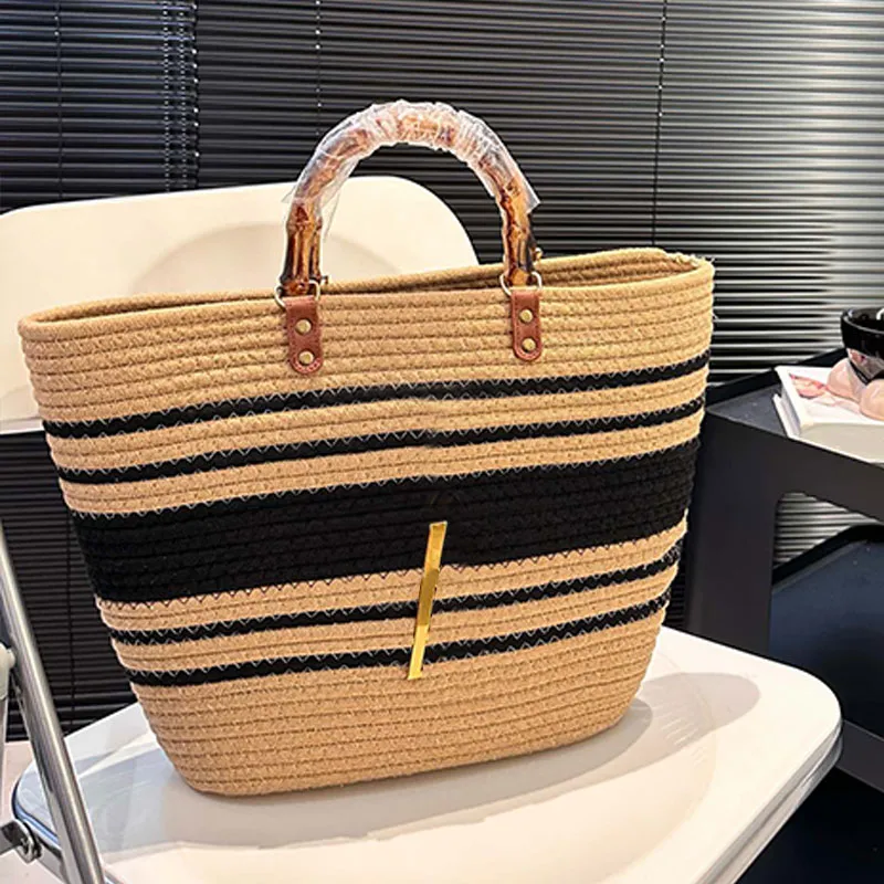 Interior Design Its - Woven Tote Bag Designer Straw Bag