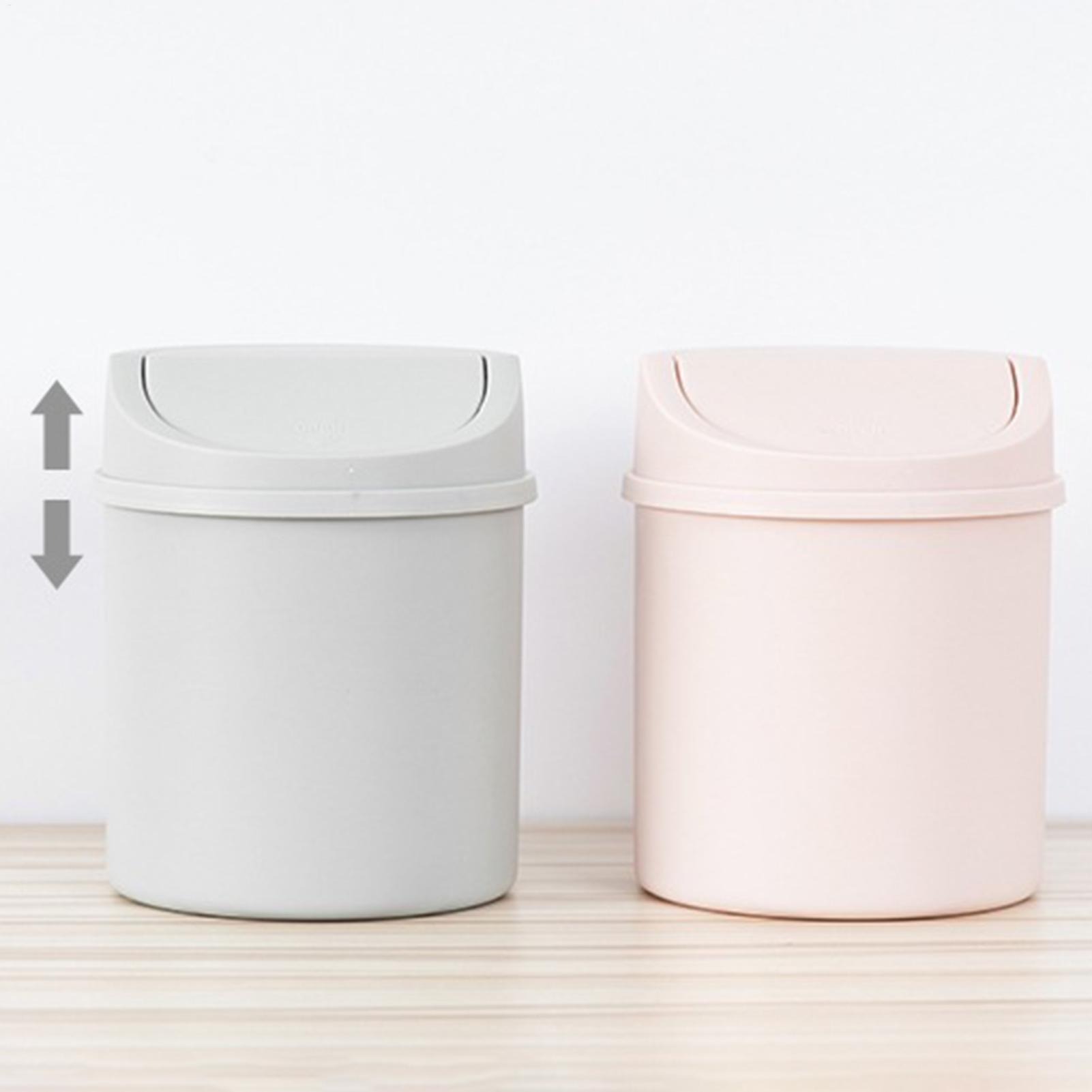 Mini Desk Trash Can With Flipp - Interior Design Your Home recension och pris