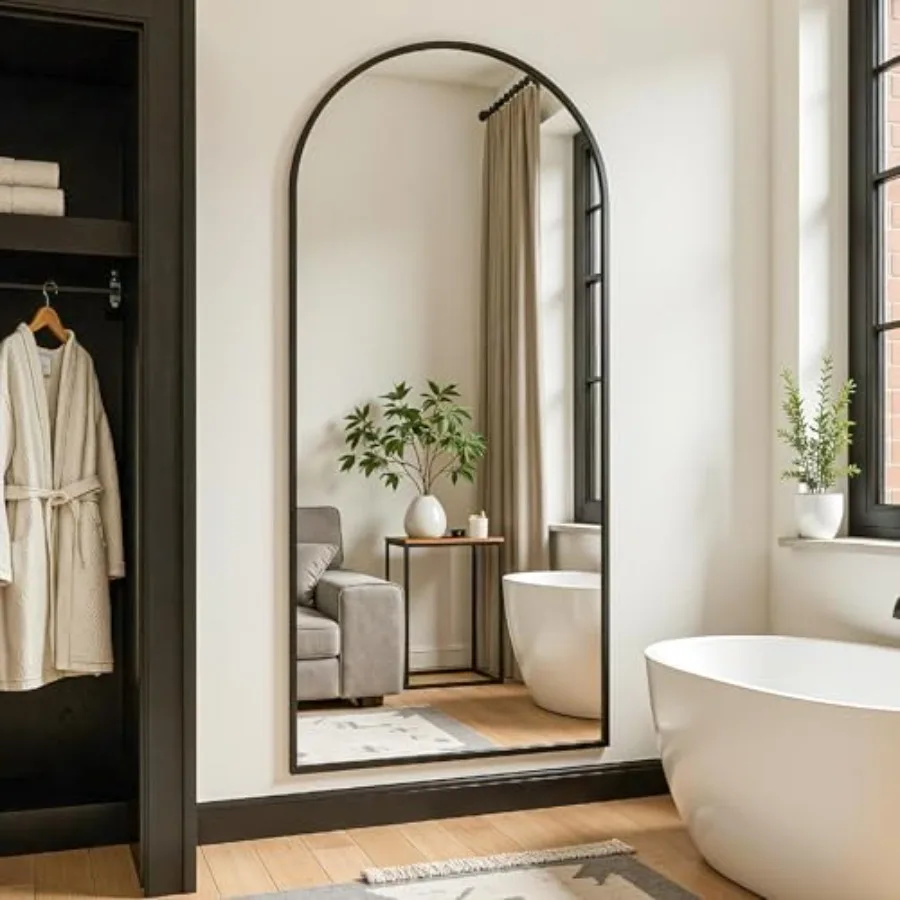 Full Length Mirror for Bedroom - Arch Mirror Leaning recension och pris