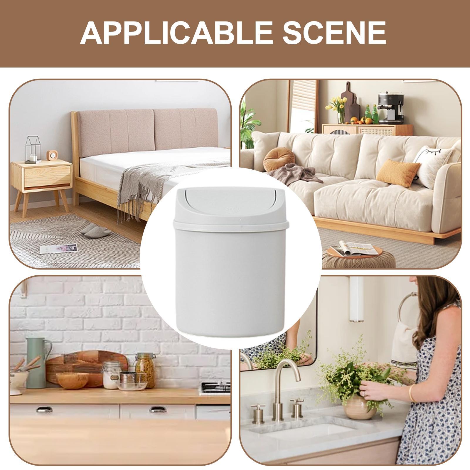 Mini Desktop Bin Small Trash C - Interior Design Your Home recension och pris