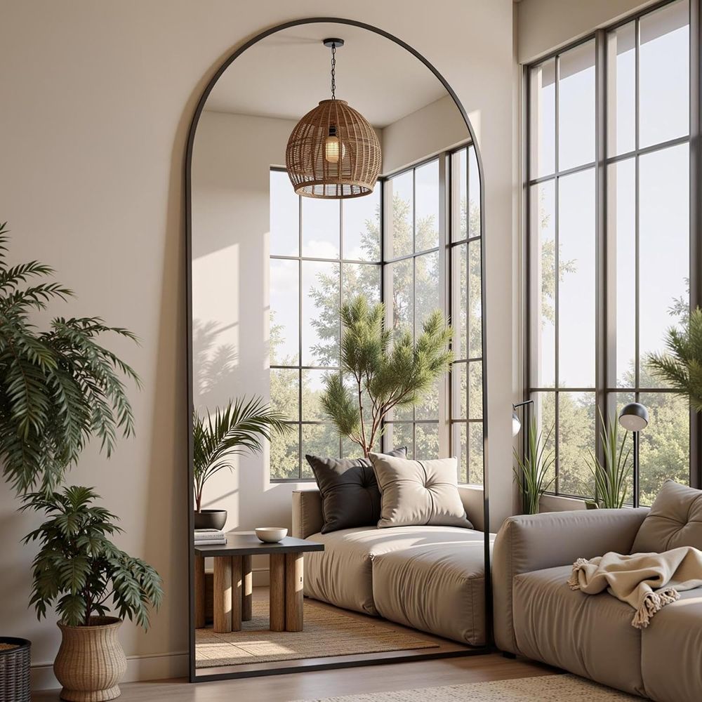 76x34 Oversized Full Length Mi - Arch Mirror Leaning recension och pris