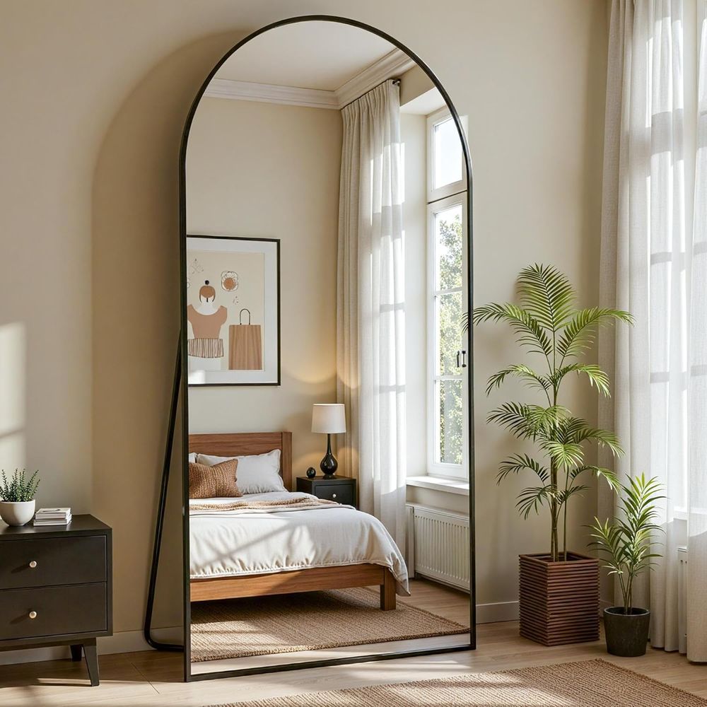 76x34 Oversized Full Length Mi - Arch Mirror Leaning recension och pris