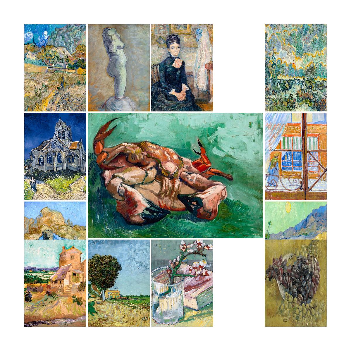 Van Gogh Inspired Crab on its  - Interior Design Its recension och pris