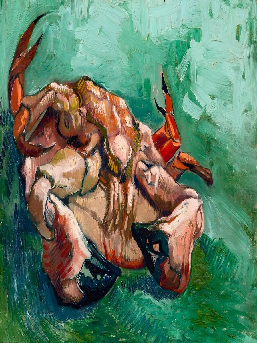 Van Gogh Inspired Crab on its  - Interior Design Its recension och pris