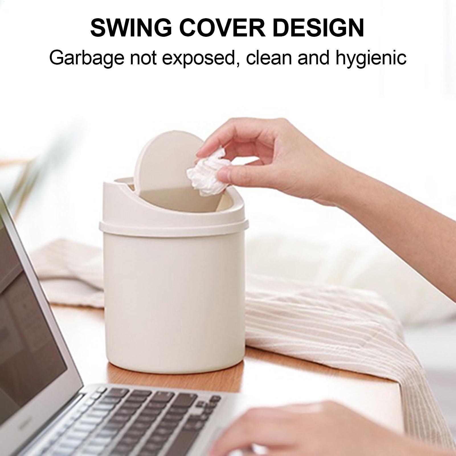 Mini Desk Trash Can Tabletop T - Interior Design Your Home recension och pris