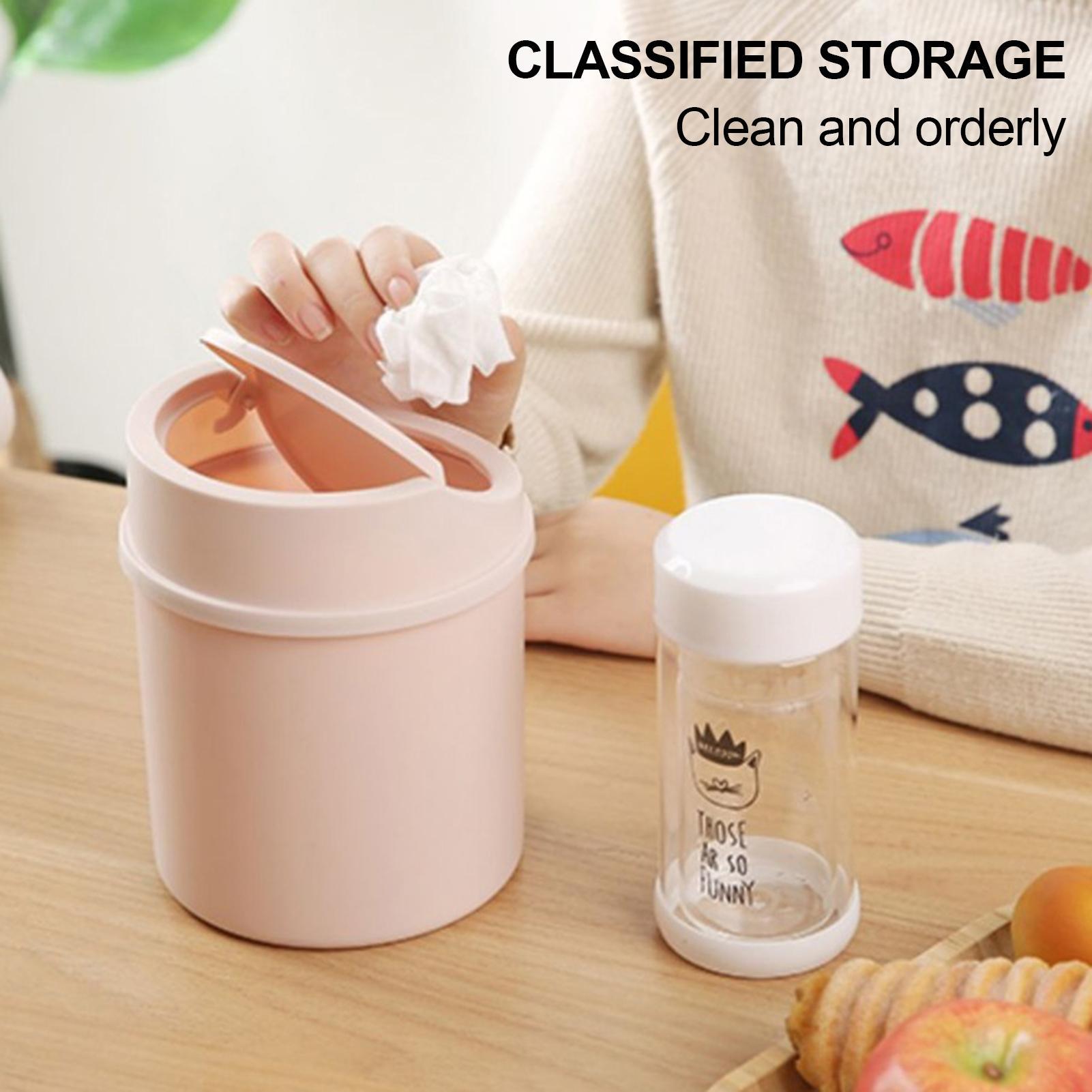 Mini Desktop Bin Small Trash C - Interior Design Your Home recension och pris