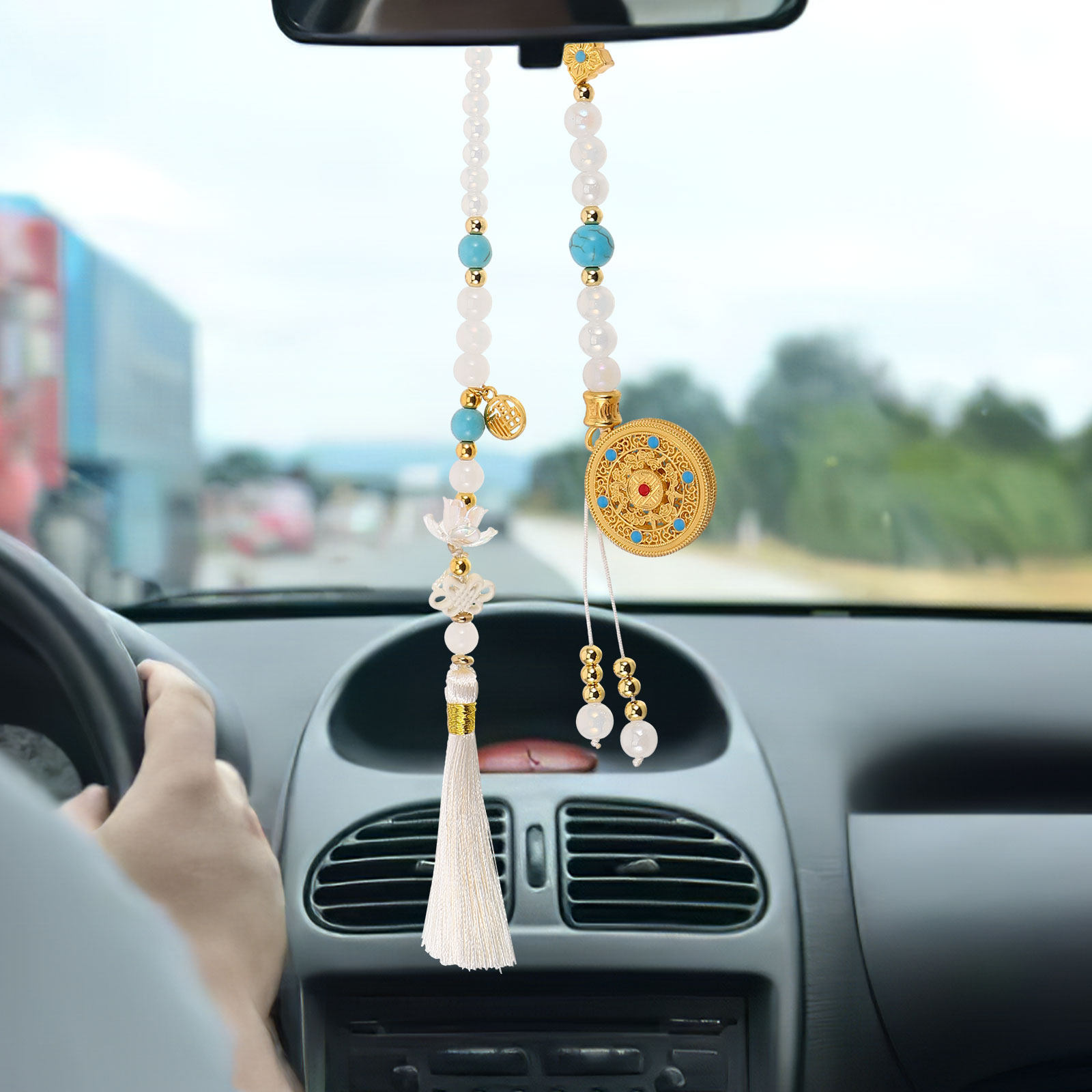 Vintage Chinese Style Rearview - Interior Design Vintage Style recension och pris