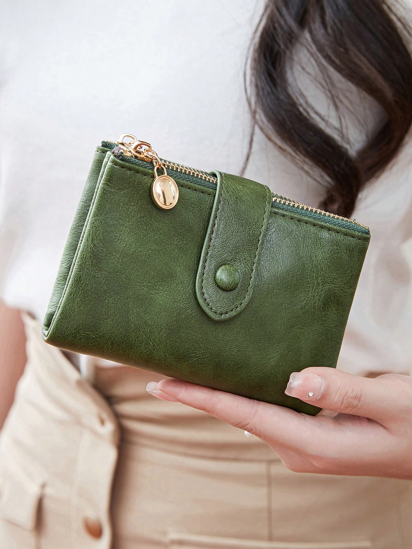 MIYIN Vintage Button Wallet, B - Interior Design Vintage Style recension och pris