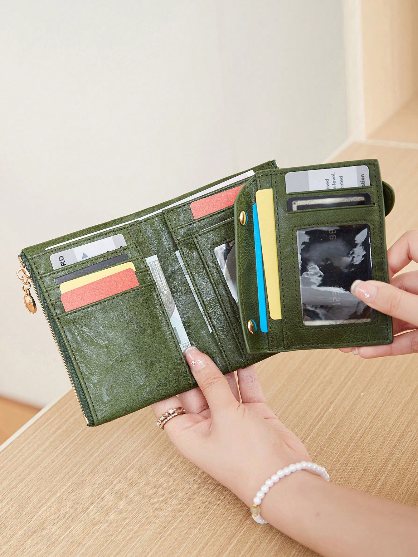 MIYIN Vintage Button Wallet, B - Interior Design Vintage Style recension och pris