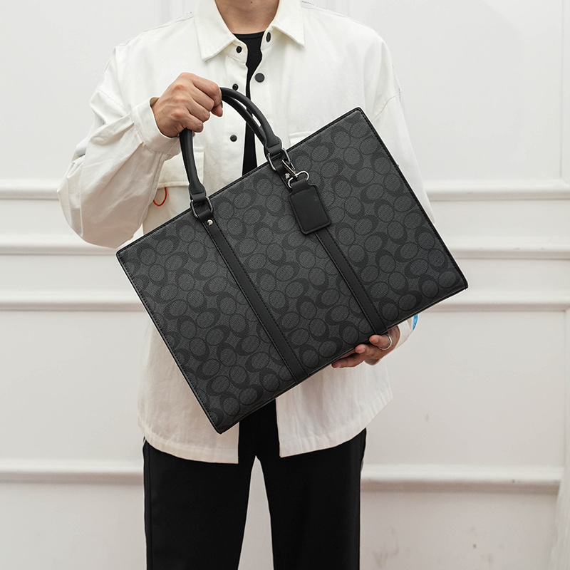 Men's Briefcases PVC Bag Execu - Interior Design Portfolio recension och pris