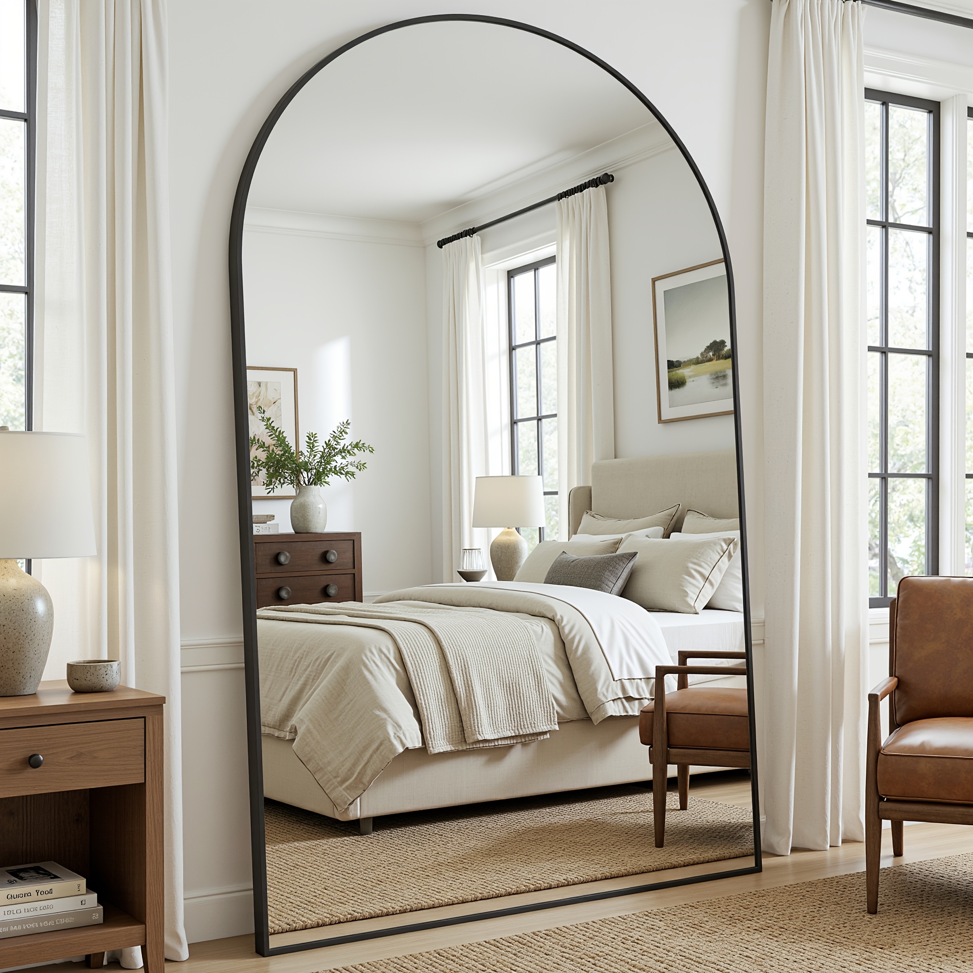 Furnbar Oversized Full Length  - Arch Mirror Leaning recension och pris