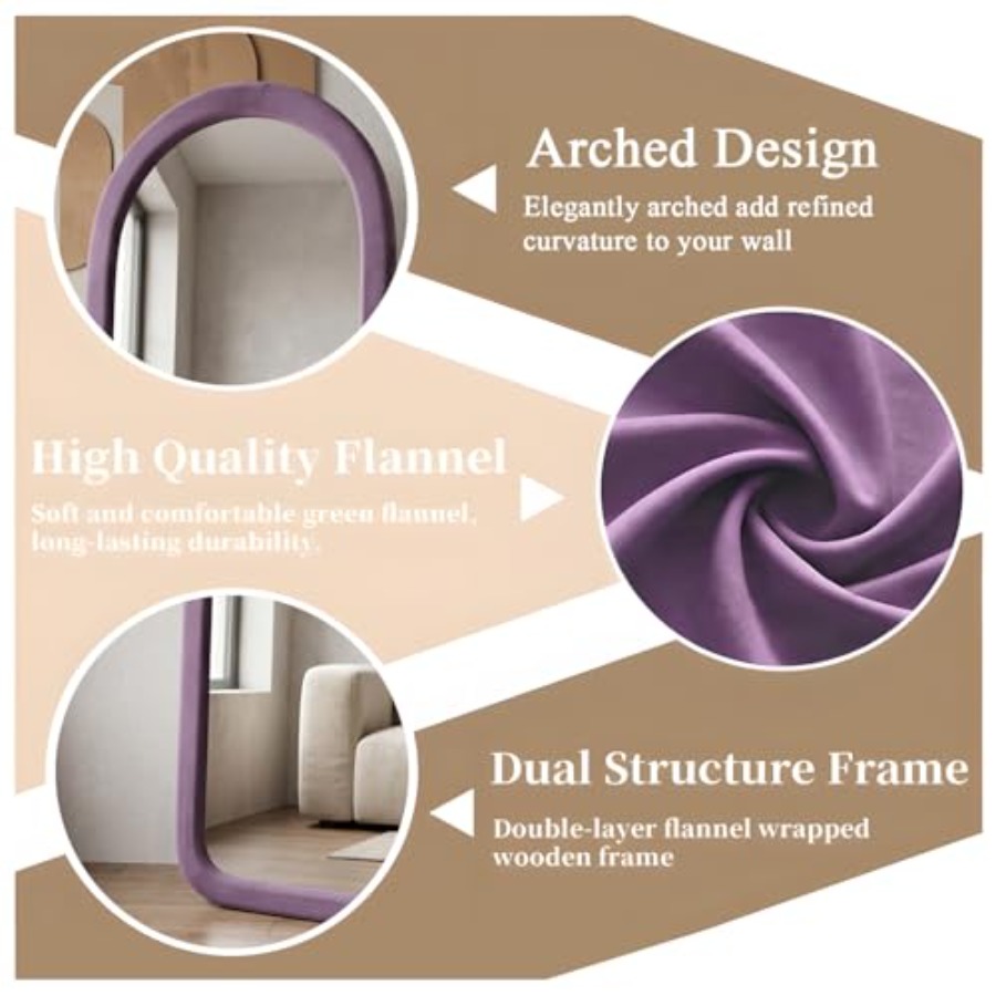 Full Length Mirror 56x20 Arch  - Arch Mirror Leaning recension och pris