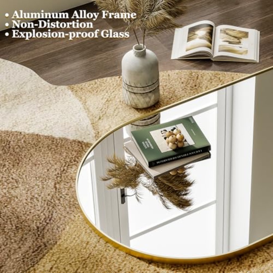 Full-length arched mirror for  - Arch Mirror Leaning recension och pris