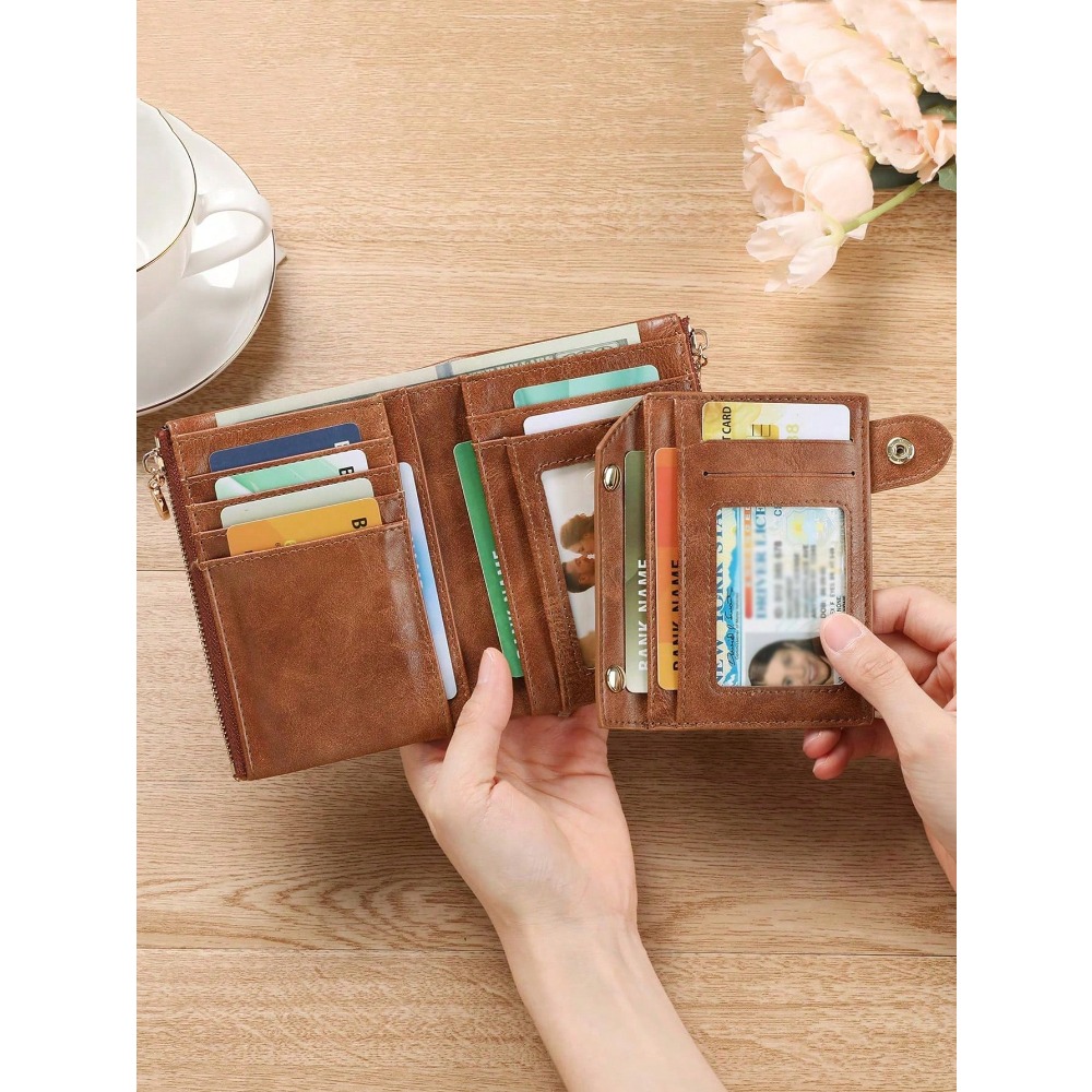 Vintage Wallet With Button Clo - Interior Design Vintage Style recension och pris