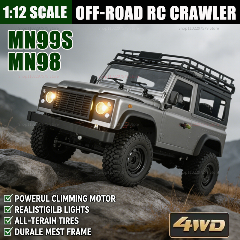 1/12 4WD RC Crawler MN98 MN99s - Interior Design Its recension och pris