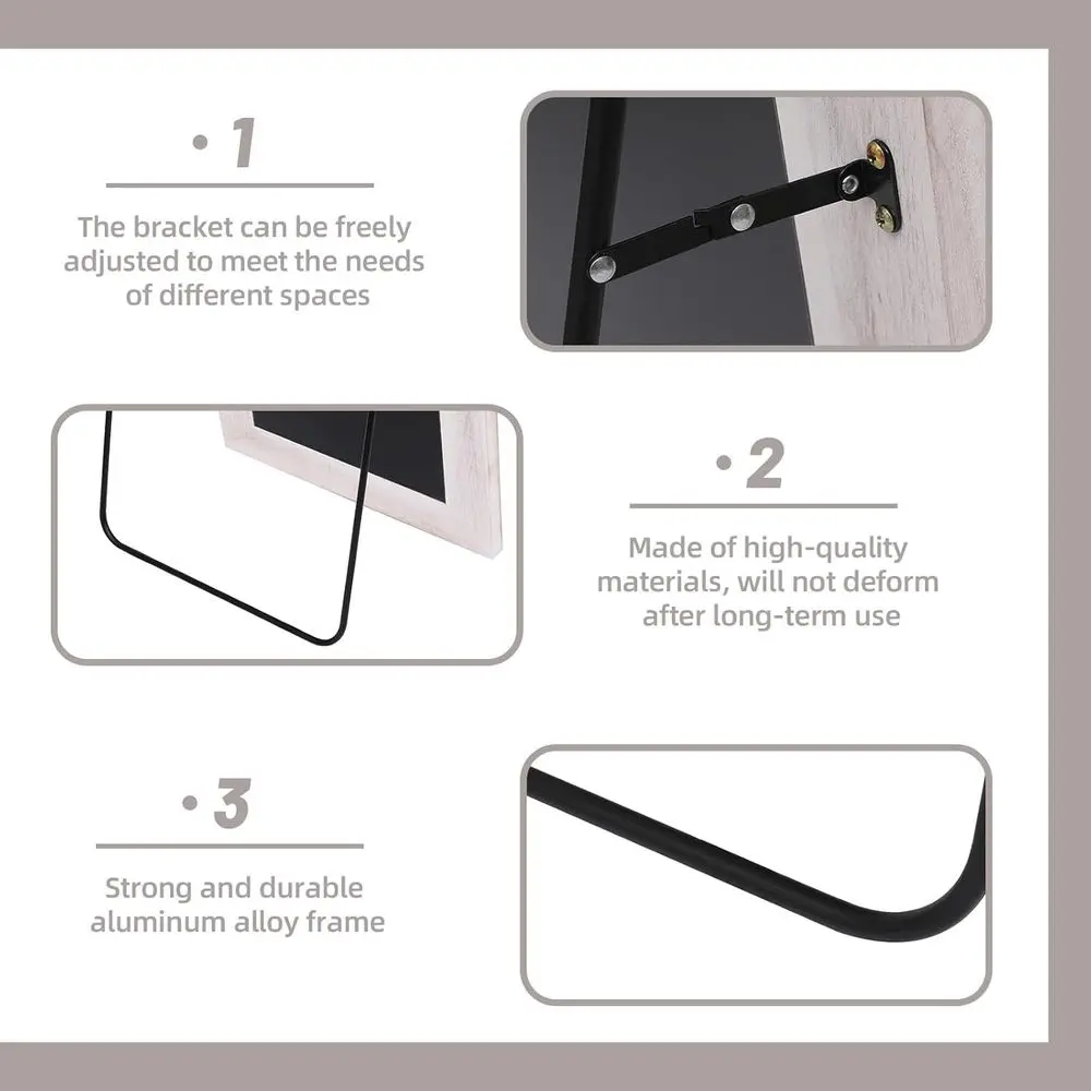 Arched ull Length Mirror with  - Arch Mirror Leaning recension och pris