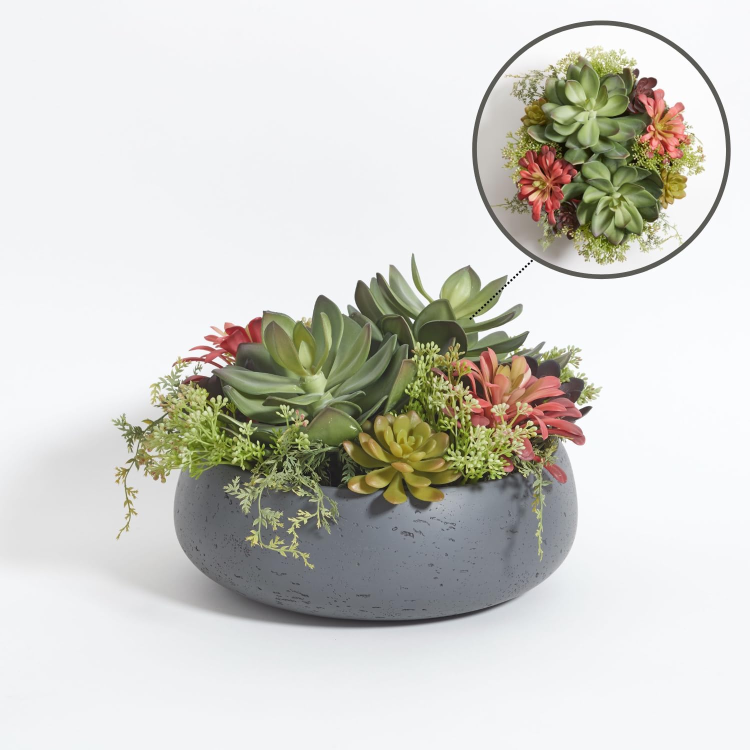 Faux Succulent Arrangement, Pr - Interior Design Your Home recension och pris