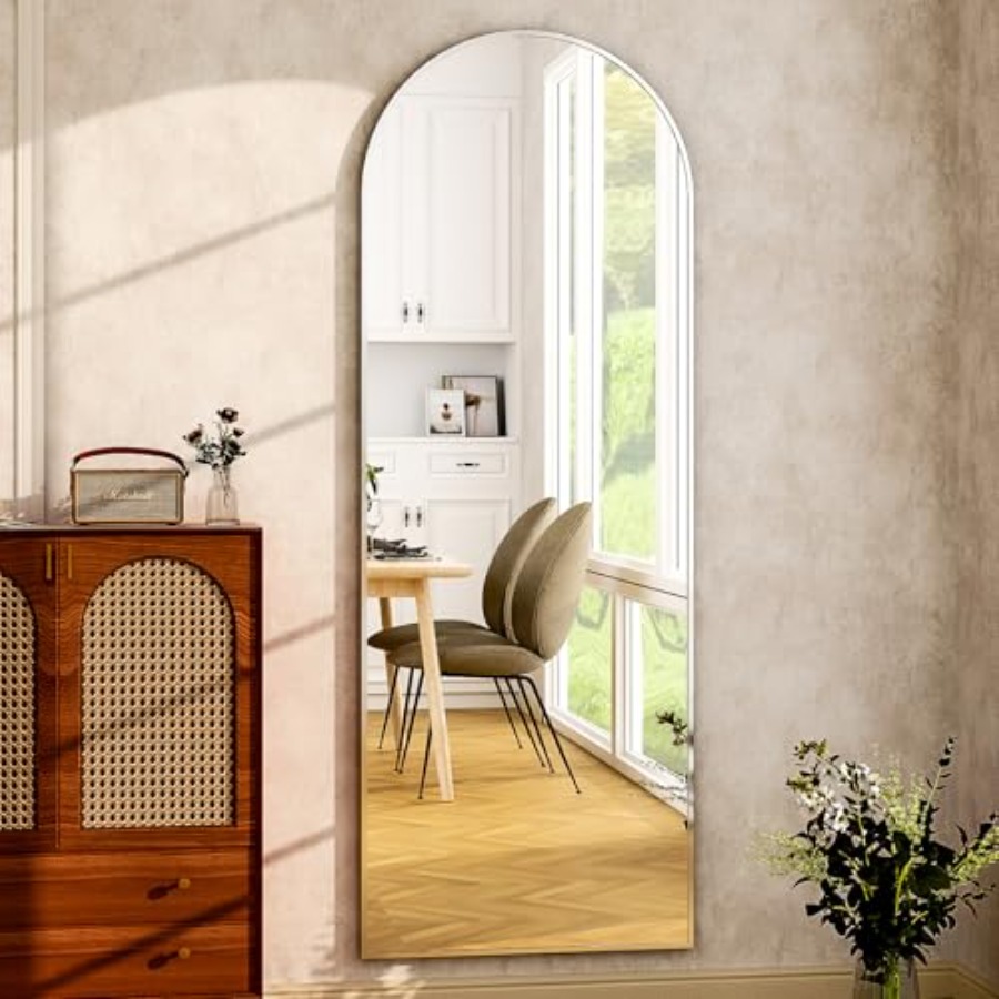 64x21 Arched Full Length Mirro - Arch Mirror Leaning recension och pris