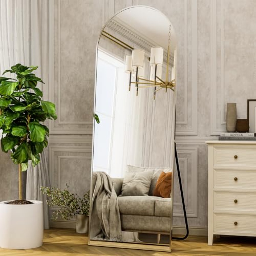 64x21 Arched Full Length Mirro - Arch Mirror Leaning recension och pris