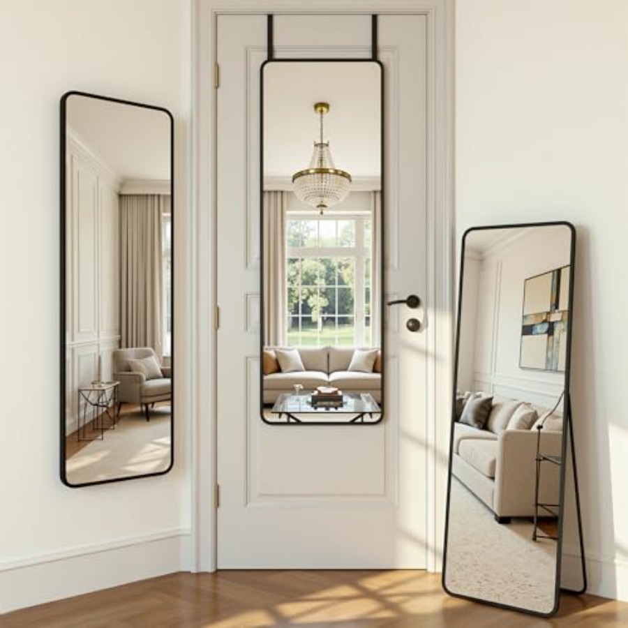 48''x 14'' Full Length Mirror  - Arch Mirror Leaning recension och pris