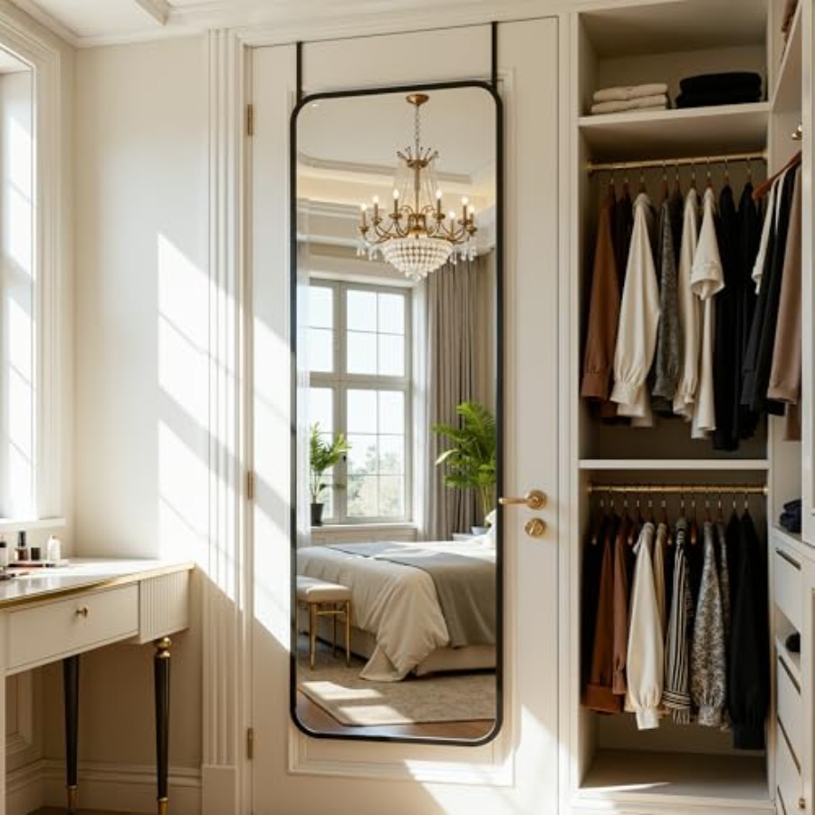 48''x 14'' Full Length Mirror  - Arch Mirror Leaning recension och pris