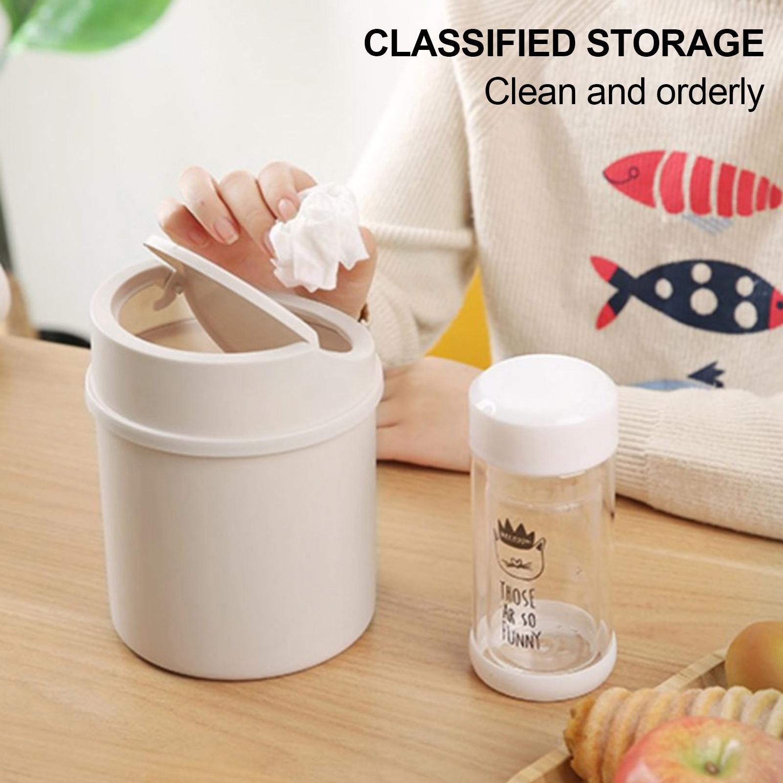 Mini Trash Can with Flipping L - Interior Design Your Home recension och pris