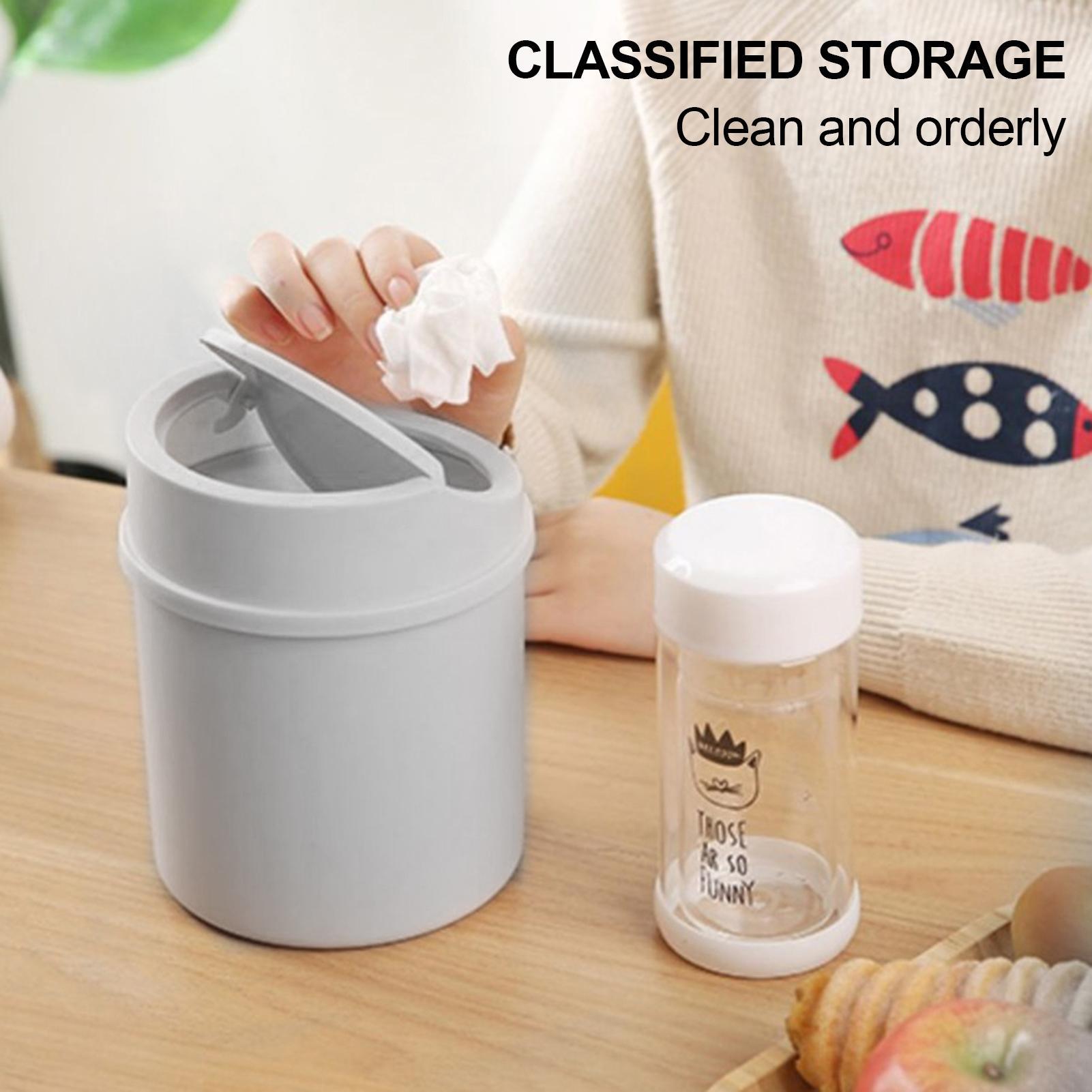 Mini Trash Can with Flipping L - Interior Design Your Home recension och pris
